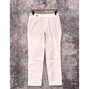 Suitsupply White Men's Pants